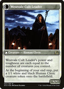 Hanweir Militia Captain // Westvale Cult Leader [Shadows over Innistrad Prerelease Promos] 