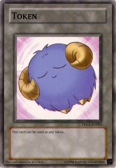 Scapegoat Token (Blue) [TKN1-EN001] Common 
