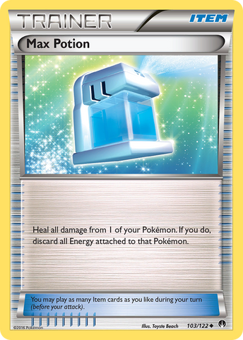 Max Potion (103/122) [XY: BREAKpoint] 