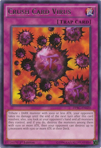 Crush Card Virus [DPBC-EN020] Rare 