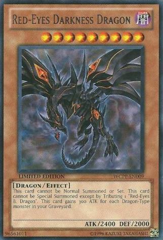 Red-Eyes Darkness Dragon [WCPP-EN009] Rare 