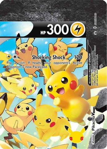 Pikachu V-UNION (SWSH140) (Celebrations) [Sword &amp; Shield: Black Star Promos] 