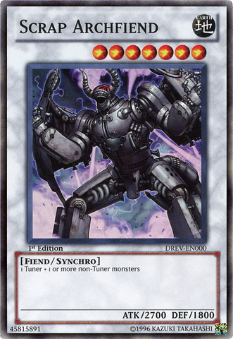 Scrap Archfiend [DREV-EN000] Super Rare 
