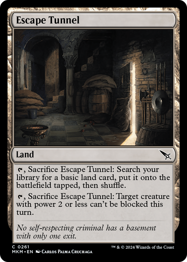 Escape Tunnel [Murders at Karlov Manor] 