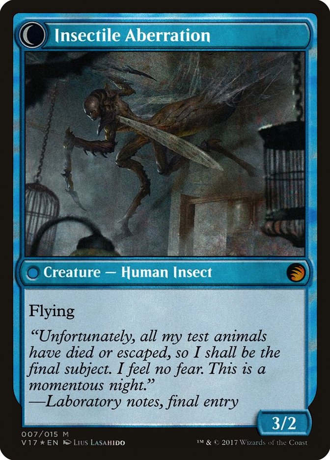 Delver of Secrets // Insectile Aberration [From the Vault: Transform] 