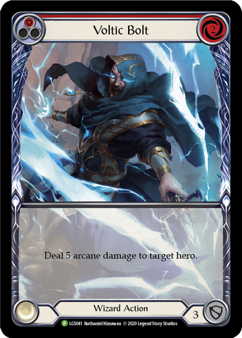 Voltic Bolt (Red) [LGS041] (Promo) Rainbow Foil 