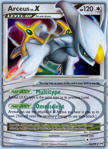 Arceus LV.X (94/99) [Platinum: Arceus] 