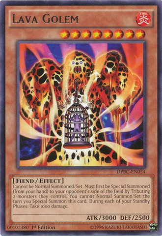 Lava Golem [DPBC-EN034] Rare 