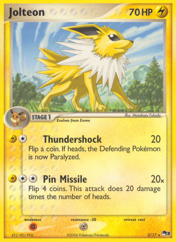Jolteon (3/17) [POP Series 3] 