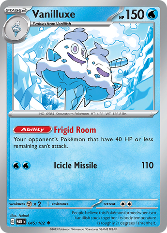 Vanilluxe (045/182) [Scarlet &amp; Violet: Paradox Rift] 