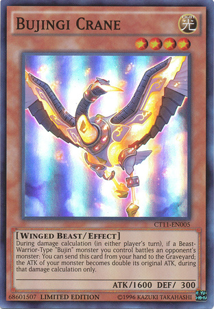Grue Bujingi [CT11-EN005] Super Rare 