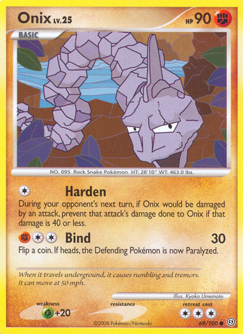 Onix (69/100) [Diamond &amp; Pearl: Stormfront] 