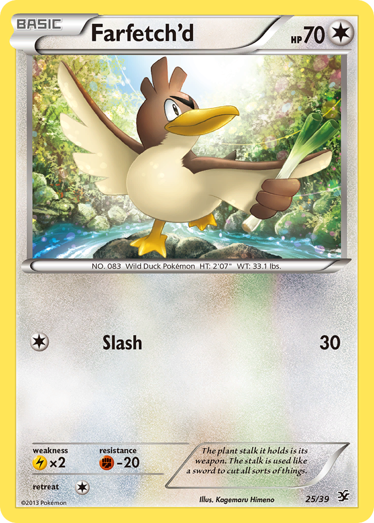 Farfetch'd (25/39) [XY: Kalos Starter Set] 