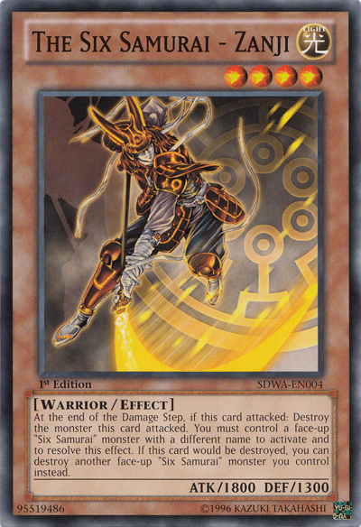 The Six Samurai - Zanji [SDWA-EN004] Common 