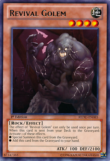 Revival Golem [REDU-EN085] Rare 