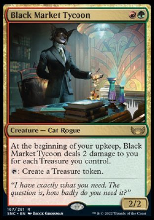 Black Market Tycoon (Promo Pack) [Streets of New Capenna Promos] 