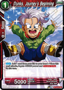 Trunks, Journey's Beginning (BT15-013) [Saiyan Showdown] 