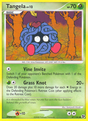Tangela (87/106) [Diamond &amp; Pearl: Great Encounters] 