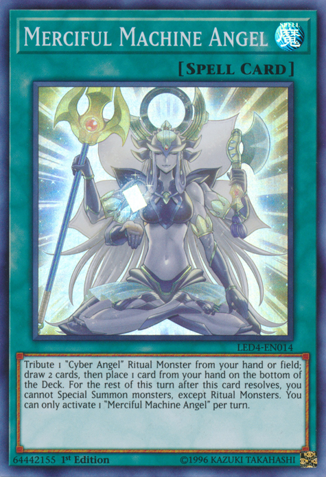 Merciful Machine Angel [LED4-EN014] Super Rare 