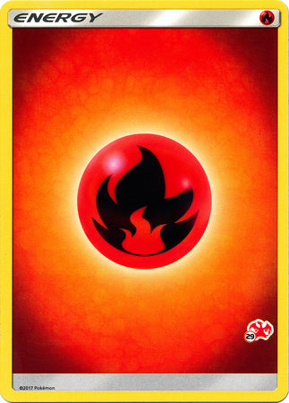 Fire Energy (Charizard Stamp #29) [Battle Academy 2020] 