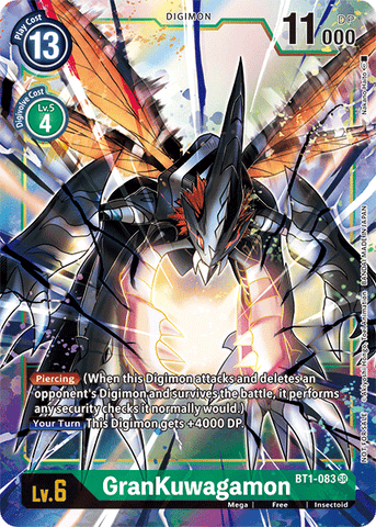 GranKuwagamon [BT1-083] (Alternate Art) [Release Special Booster Ver.1.5] 