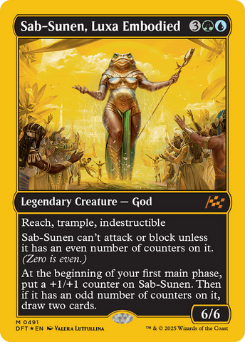 Sab-Sunen, Luxa Embodied (First-Place Foil) [Aetherdrift] 