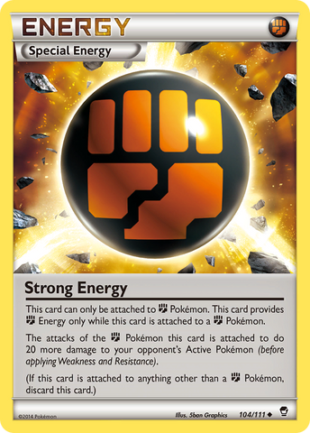 Strong Energy (104/111) [XY: Furious Fists] 