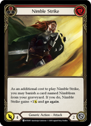 Nimble Strike (Red) [U-WTR185] (Welcome to Rathe Unlimited) Unlimited Rainbow Foil 