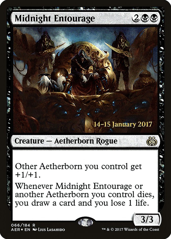 Midnight Entourage [Aether Revolt Prerelease Promos] 
