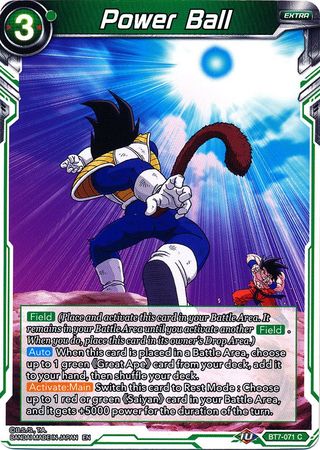 Power Ball (BT7-071) [Assault of the Saiyans] 