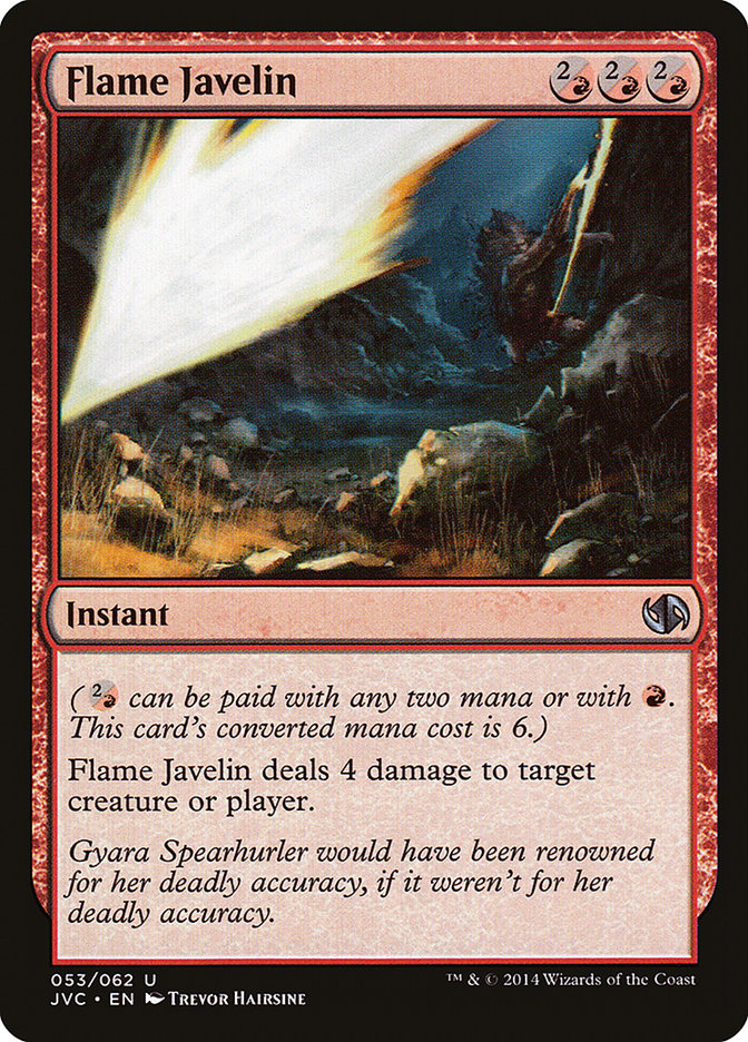 Flame Javelin [Duel Decks Anthology] 