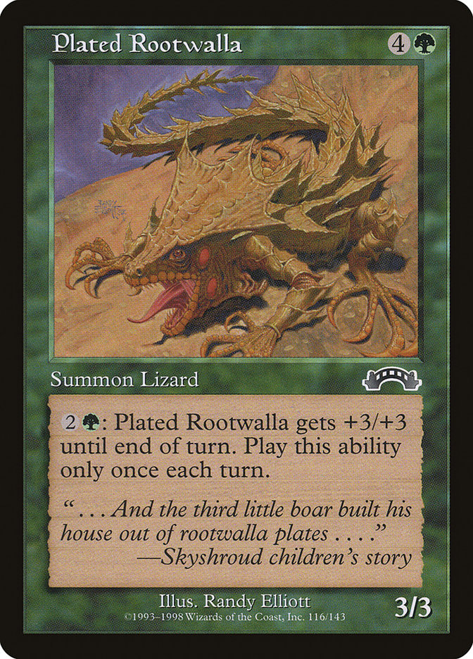 Plated Rootwalla [Exodus] 