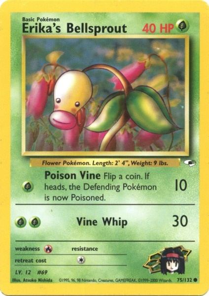 Erika's Bellsprout (75/132) [Gym Heroes Unlimited] 