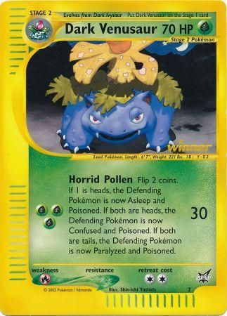 Dark Venusaur (7) (Jumbo Card) [Best of Promos] 