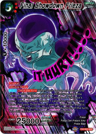 Final Showdown Frieza (SPR) (TB3-002) [Clash of Fates] 