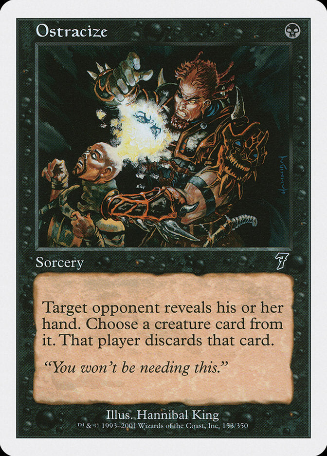 Ostracize [Seventh Edition] 