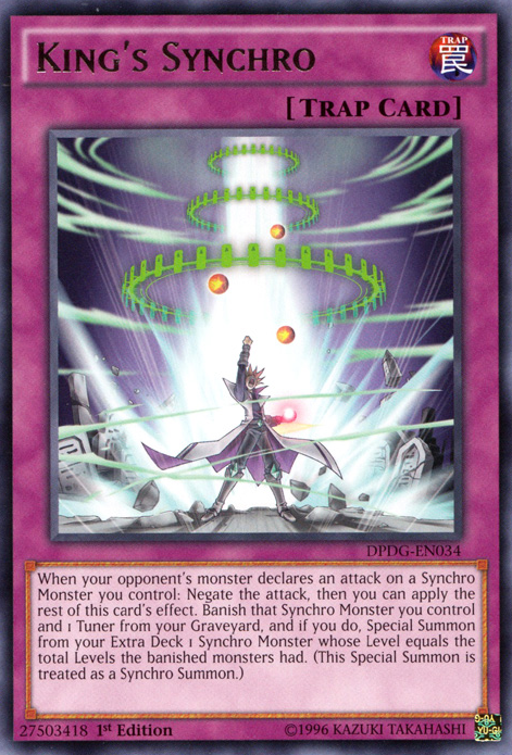 King's Synchro [DPDG-EN034] Rare 