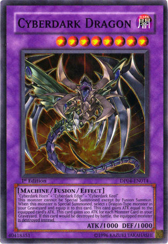 Cyberdark Dragon [DP04-EN014] Super Rare 