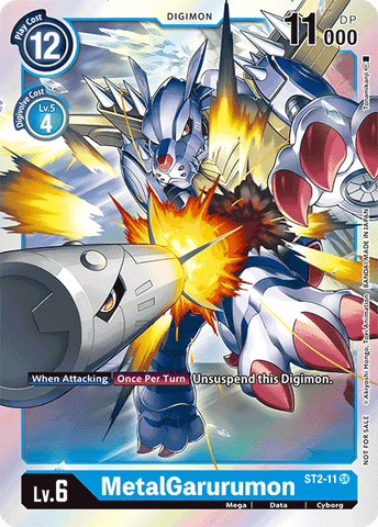 MetalGarurumon [ST2-11] (Event Pack) [Starter Deck: Cocytus Blue Promos] 