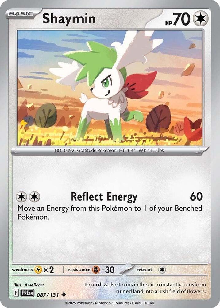 Shaymin (087/131) [Scarlet &amp; Violet: Prismatic Evolutions] 