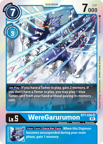 WereGarurumon [BT7-026] [Next Adventure] 
