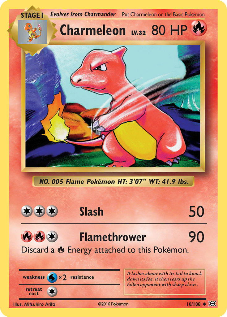 Charmeleon (10/108) [XY: Evolutions] 