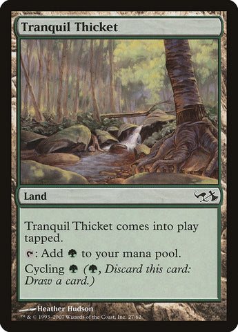 Tranquil Thicket [Duel Decks: Elves vs. Goblins] 