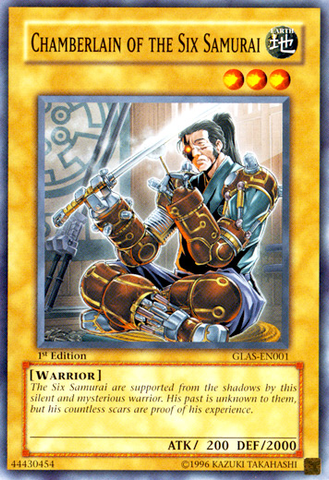 Chamberlain of the Six Samurai [GLAS-EN001] Common 