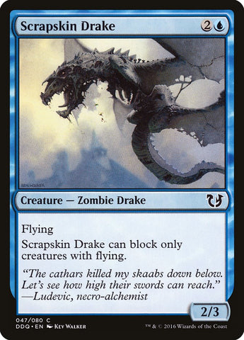 Scrapskin Drake [Duel Decks: Blessed vs. Cursed] 
