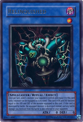 Relinquished [RP01-EN054] Ultra Rare 