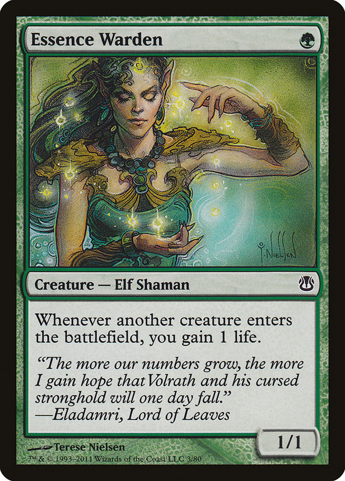 Essence Warden [Duel Decks: Ajani vs. Nicol Bolas] 
