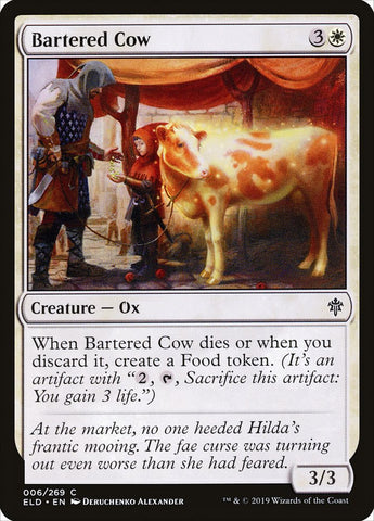 Bartered Cow [Throne of Eldraine] 
