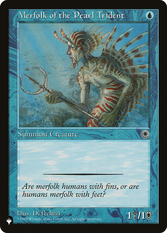 Merfolk of the Pearl Trident [The List Reprints] 