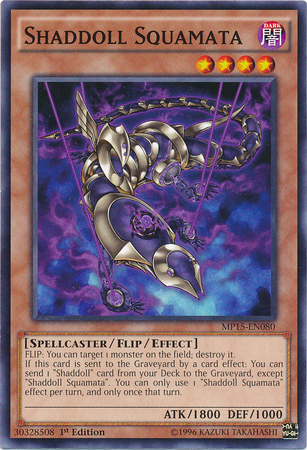 Shaddoll Squamata [MP15-EN080] Common 